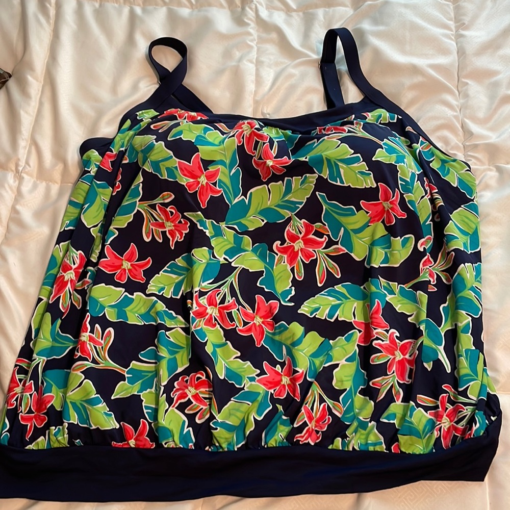 Lands end tankini top